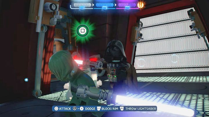 W trakcie końcowej części rozdziału musicie pilnować się, bo zmieni się charakter scenek QTE - LEGO Skywalker Saga: Darth Vader - boss, jak pokonać? - LEGO Skywalker Saga - poradnik do gry