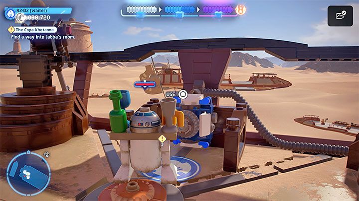 Pozbądźcie się nowych wrogów rozstawionych wokół R2-D2 - LEGO Skywalker Saga: Copa-Khetanna (The Copa-Khetanna) - solucja, opis przejścia - LEGO Skywalker Saga - poradnik do gry
