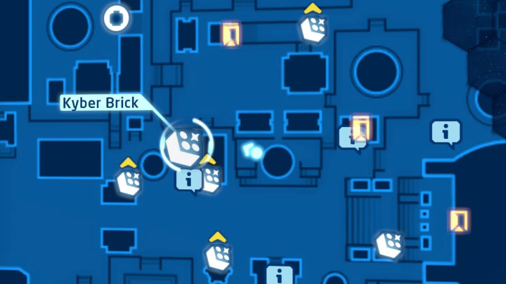 Rodzaj znajdźki: Łamigłówka - Klocek Kyber - LEGO Skywalker Saga: Theed - lista wszystkich łamigłówek (cz. 2) - LEGO Skywalker Saga - poradnik do gry