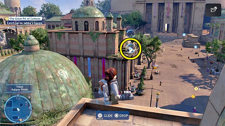 Proponujemy powtórzyć wspinaczkę z opisu zagadki Triumf łukowy - LEGO Skywalker Saga: Theed - lista wszystkich łamigłówek (cz. 2) - LEGO Skywalker Saga - poradnik do gry