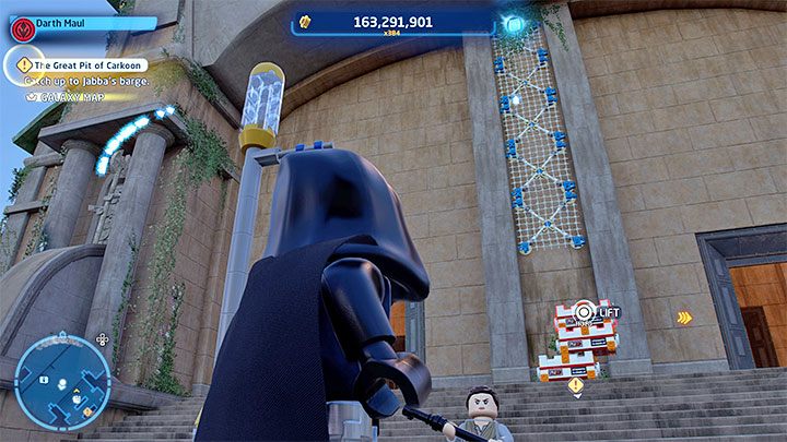 Przełączcie się na dowolną postać klasy Zbieracz (np - LEGO Skywalker Saga: Theed - lista wszystkich łamigłówek (cz. 1) - LEGO Skywalker Saga - poradnik do gry