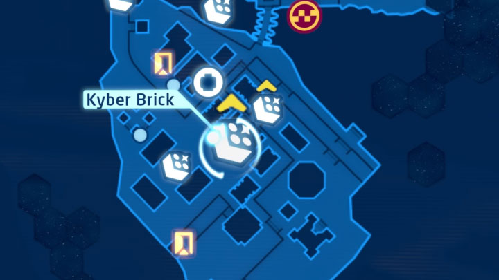 Rodzaj znajdźki: Łamigłówka - Klocek Kyber - LEGO Skywalker Saga: Theed - lista wszystkich łamigłówek (cz. 1) - LEGO Skywalker Saga - poradnik do gry