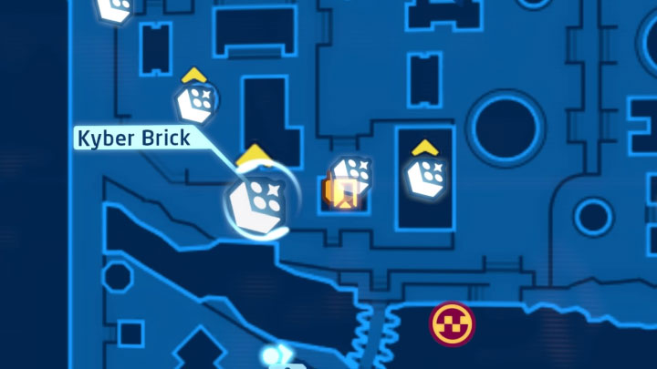 Rodzaj znajdźki: Łamigłówka - Klocek Kyber - LEGO Skywalker Saga: Theed - lista wszystkich łamigłówek (cz. 1) - LEGO Skywalker Saga - poradnik do gry