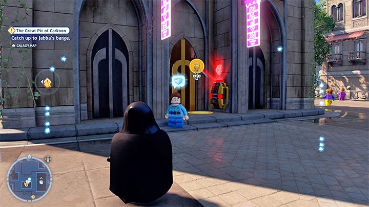 Waszym zadaniem będzie doprowadzenie do otwarcia budynku ze znajdźką - LEGO Skywalker Saga: Theed - lista wszystkich łamigłówek (cz. 1) - LEGO Skywalker Saga - poradnik do gry