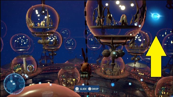 Aby dostać się do tego klocka Kyber potrzebujecie Zbieracza ze sprzętem Glider, który pozwala na szybowanie - LEGO Skywalker Saga: Jezioro Paonga - lista wszystkich łamigłówek - LEGO Skywalker Saga - poradnik do gry