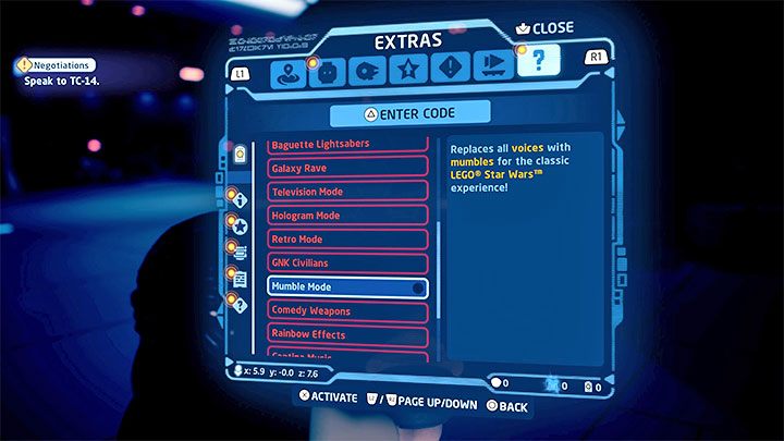 Gwoli przypomnienia, w najstarszych grach z serii LEGO nie było dostępnego pełnego dubbingu, tzn - LEGO Skywalker Saga: Tryb mamrotania (Mumble Mode) - LEGO Skywalker Saga - poradnik do gry