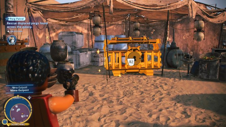 Porg znajduje się w złotej skrzyni - LEGO Skywalker Saga: Porgowy patrol (Porg Patrol) - solucja, opis przejścia - LEGO Skywalker Saga - poradnik do gry