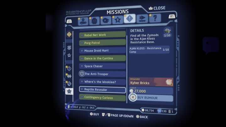 Wyzwanie Gonitwa za gadami zostanie odblokowane po ukończeniu epizodu 8 - Ostatni Jedi - LEGO Skywalker Saga: Gonitwa za gadami (Reptile Revealer) - solucja, opis przejścia - LEGO Skywalker Saga - poradnik do gry