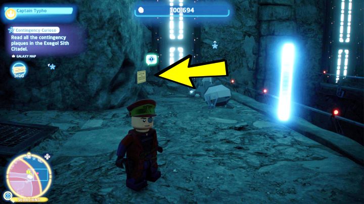 Tabliczka wisi przy strzelnicy - LEGO Skywalker Saga: Koneser kryzysów (Contingency Curioso) - solucja, opis przejścia - LEGO Skywalker Saga - poradnik do gry