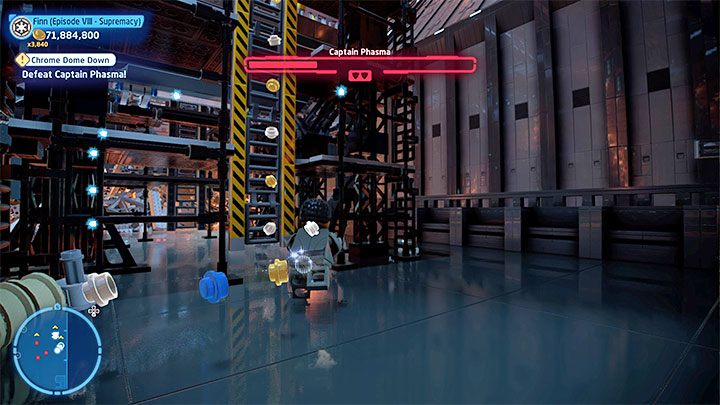 4 - LEGO Skywalker Saga: Kapitan Phasma (Captain Phasma), epizod 8 - boss, jak pokonać? - LEGO Skywalker Saga - poradnik do gry