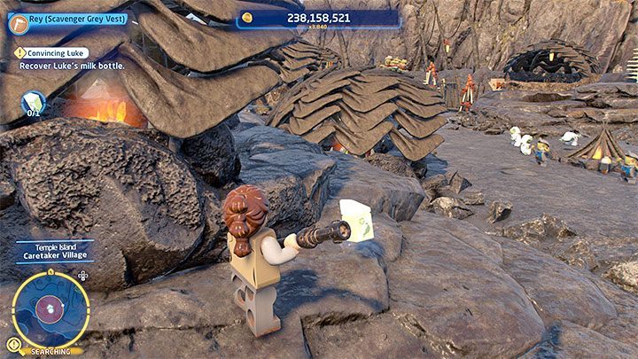 Wyjdźcie z chatki i podążajcie cały czas za Lukiem - LEGO Skywalker Saga: Bliskie spotkania pierwszego Snokea (No Snoke Without Fire) - solucja, opis przejścia - LEGO Skywalker Saga - poradnik do gry