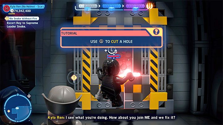3 - LEGO Skywalker Saga: Bliskie spotkania pierwszego Snokea (No Snoke Without Fire) - solucja, opis przejścia - LEGO Skywalker Saga - poradnik do gry