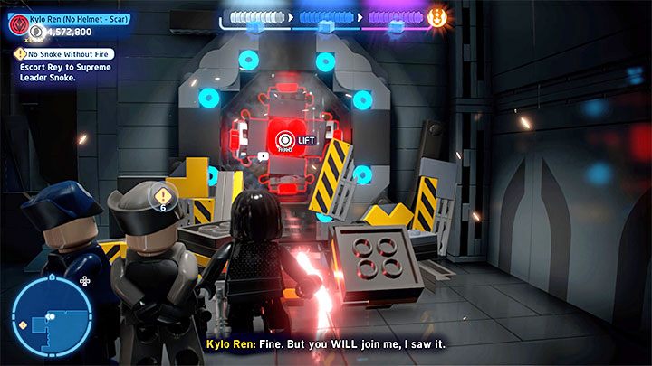 Dotrzecie do kolejnego niedostępnego przejścia - LEGO Skywalker Saga: Bliskie spotkania pierwszego Snokea (No Snoke Without Fire) - solucja, opis przejścia - LEGO Skywalker Saga - poradnik do gry