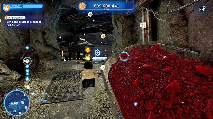 W oddali pojawi się Poe Dameron i możecie mieć problem z ustaleniem ścieżki przemarszu - LEGO Skywalker Saga: Sól w oku Kylo (Ground A-salt) - solucja, opis przejścia - LEGO Skywalker Saga - poradnik do gry