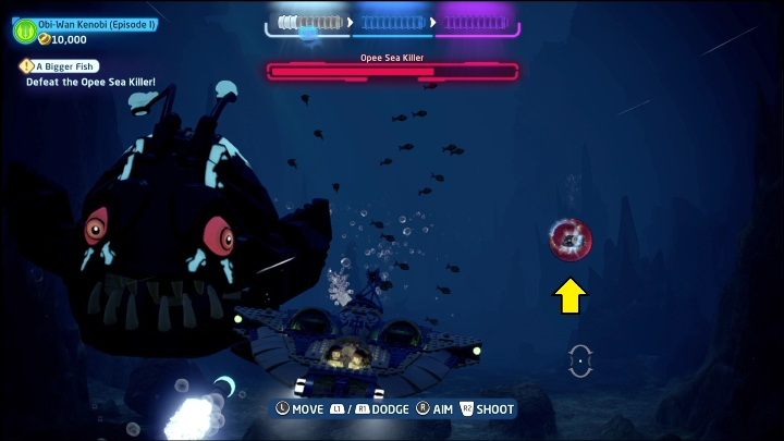 Drugą część zobaczycie po prawej stronie ekranu - LEGO Skywalker Saga: Mroczne widmo - lista znajdziek i nagrody - LEGO Skywalker Saga - poradnik do gry