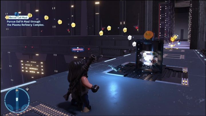 Przed wbiegnięciem do wąskiego korytarza będziecie potrzebowali postaci z klasy Bohaterowie - LEGO Skywalker Saga: Mroczne widmo - lista znajdziek i nagrody - LEGO Skywalker Saga - poradnik do gry