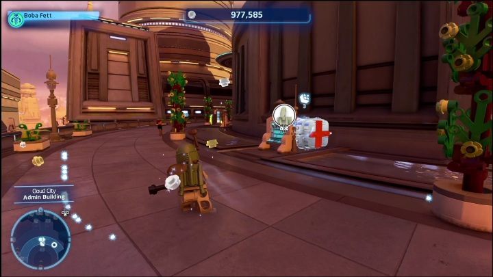 Ten klocek zamknięty jest w skrzyni - LEGO Skywalker Saga: Miasto w chmurach - lista wszystkich łamigłówek - LEGO Skywalker Saga - poradnik do gry