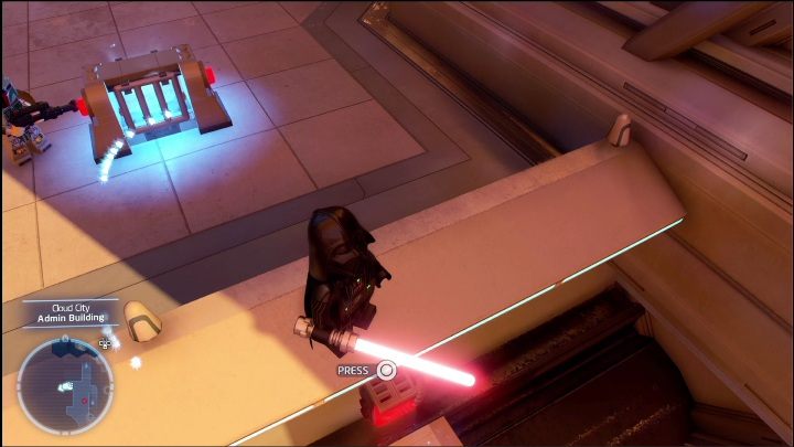 Kolejny klocek zamknięty w skrzyni otwiera się, gdy uruchomicie przycisk - LEGO Skywalker Saga: Miasto w chmurach - lista wszystkich łamigłówek - LEGO Skywalker Saga - poradnik do gry