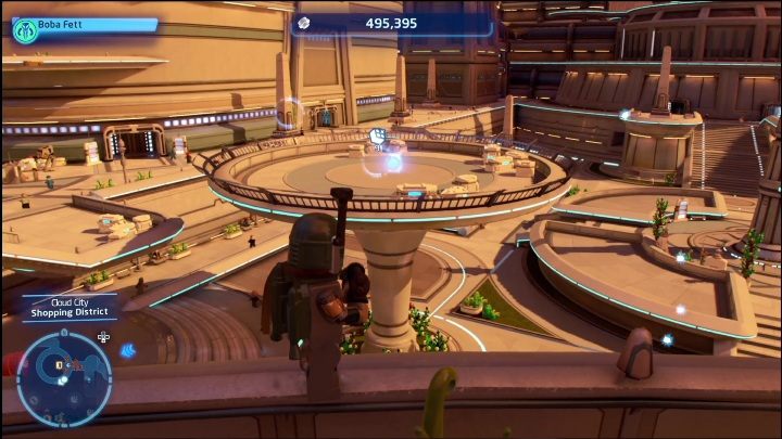 Do tego klocka dostaniecie się korzystając z pomocy Zbieracza z lotnią (tę zdobędziecie w 6 i 7 epizodzie) - LEGO Skywalker Saga: Miasto w chmurach - lista wszystkich łamigłówek - LEGO Skywalker Saga - poradnik do gry