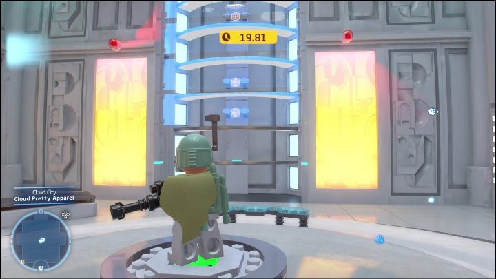 Ten klocek zdobędziecie w jednym z apartamentów dostępnych w mieście - LEGO Skywalker Saga: Miasto w chmurach - lista wszystkich łamigłówek - LEGO Skywalker Saga - poradnik do gry