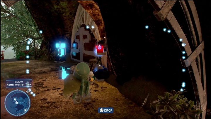 W budynku są ogromne drzwi blokowane przez 2 mechanizmy - LEGO Skywalker Saga: Kachirho - lista wszystkich łamigłówek - LEGO Skywalker Saga - poradnik do gry