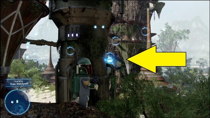 Dostać się do tej znajdźki można na dwa sposoby - LEGO Skywalker Saga: Kachirho - lista wszystkich łamigłówek - LEGO Skywalker Saga - poradnik do gry