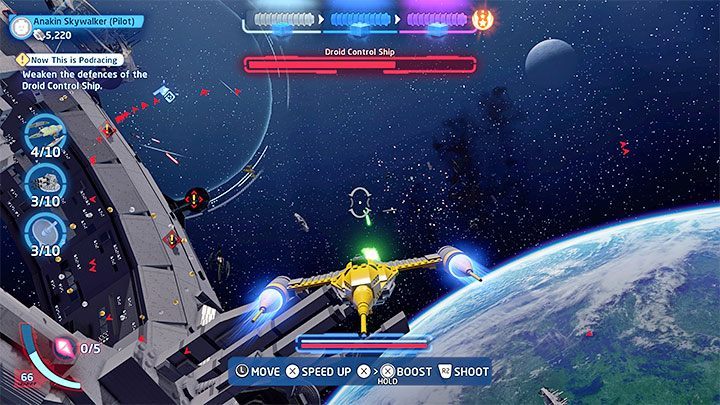 Sposób odblokowania: Ukończ poziom lotniczy bez umierania - LEGO Skywalker Saga: Trofea/Osiągnięcia - lista wszystkich, poradnik trofeowy - LEGO Skywalker Saga - poradnik do gry