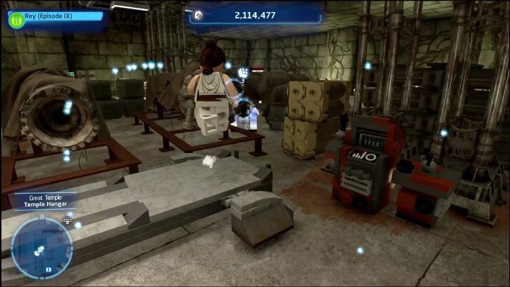 Aby dostać tę znajdźkę potrzebujecie postaci z klasy Złoczyńców - LEGO Skywalker Saga: Wielka Świątynia - lista wszystkich łamigłówek - LEGO Skywalker Saga - poradnik do gry