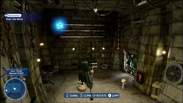 Tę znajdźkę zbierzecie w tym samym pomieszczeniu co Wielkie umysły (opisana powyżej) - LEGO Skywalker Saga: Wielka Świątynia - lista wszystkich łamigłówek - LEGO Skywalker Saga - poradnik do gry