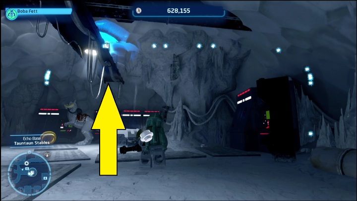 Klocek leży na rurze w jednym z pomieszczeń blisko centrum lokacji - LEGO Skywalker Saga: Baza Echo - lista wszystkich łamigłówek - LEGO Skywalker Saga - poradnik do gry