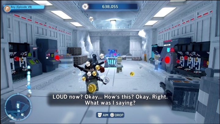 Kolejna znajdźka zamknięta w skrzyni i przypięta do mechanizmy - LEGO Skywalker Saga: Baza Echo - lista wszystkich łamigłówek - LEGO Skywalker Saga - poradnik do gry