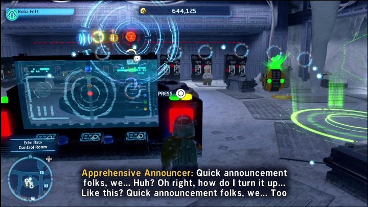 Chcąc zdobyć tę znajdźkę musicie pierw ustawić odpowiednio planety - LEGO Skywalker Saga: Baza Echo - lista wszystkich łamigłówek - LEGO Skywalker Saga - poradnik do gry