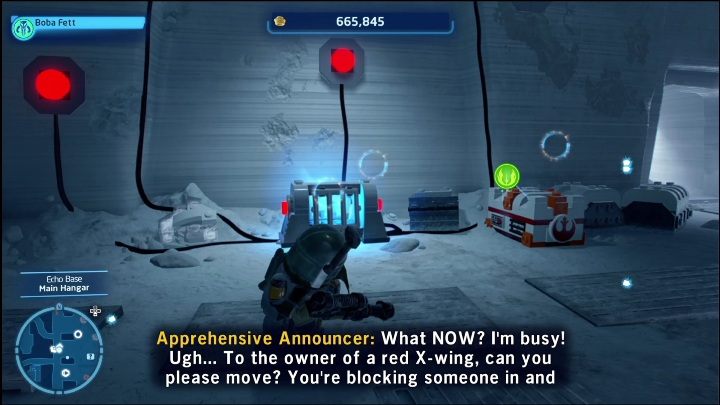 Tę znajdźkę zdobędziecie we wschodniej części głównego pomieszczenia - LEGO Skywalker Saga: Baza Echo - lista wszystkich łamigłówek - LEGO Skywalker Saga - poradnik do gry