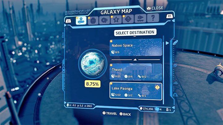 Po obejrzeniu cut-scenek otrzymacie zadanie powrotu na planetę Naboo z zamiarem spotkania się z Nassem - LEGO Skywalker Saga: Maul-y problem (Better Call Maul) - solucja, opis przejścia - LEGO Skywalker Saga - poradnik do gry