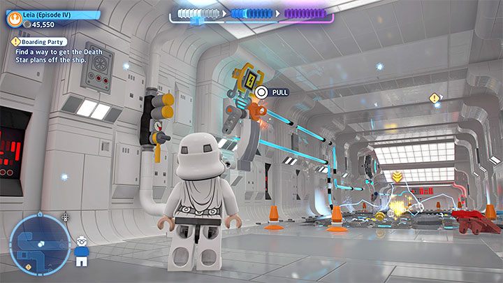 Podążajcie dalej odgórnie narzuconą ścieżką - LEGO Skywalker Saga: Ambasadorze, to abordaż (Boarding Party) - solucja, opis przejścia - LEGO Skywalker Saga - poradnik do gry