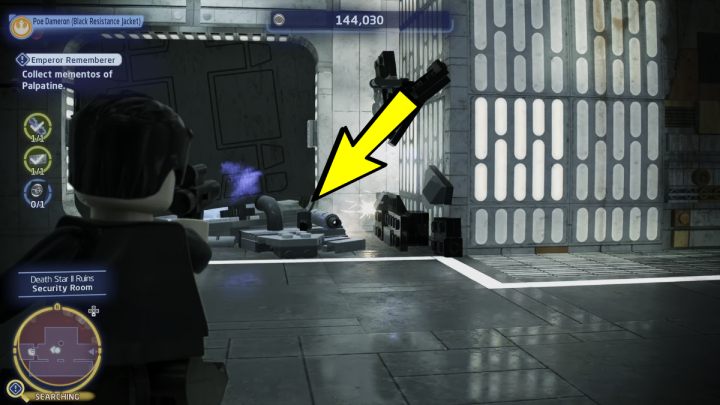 Na koniec polećcie do Kef Bir na miejsce katastrofy i odwiedźcie wrak statku Gwiazda Śmierci II - LEGO Skywalker Saga: Palpatine pamiętamy (Emperor Rememberer) - solucja, opis przejścia - LEGO Skywalker Saga - poradnik do gry