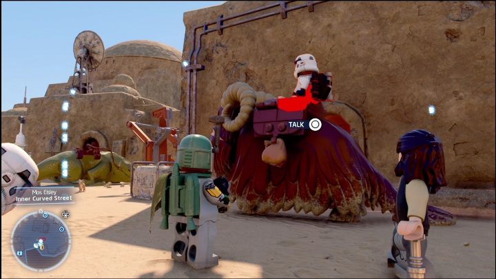 Ten klocek schowany jest w budynku we wschodniej części regionu - LEGO Star Wars The Skywalker Saga: Mos Eisley - lista wszystkich łamigłówek - LEGO Skywalker Saga - poradnik do gry
