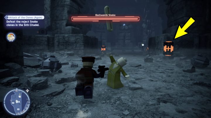 4 klon będzie odporny na Wasze ataki - LEGO Skywalker Saga: Atak klonów następny (Attack of the Clones Again) - solucja, opis przejścia - LEGO Skywalker Saga - poradnik do gry