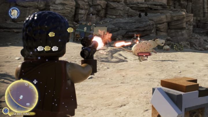 Polećcie na pustynię Jundlandii na planecie Tatooine i odwiedźcie obszary poszukiwań - LEGO Skywalker Saga: Szczurotatouille (Wompa Ratatouille) - solucja, opis przejścia - LEGO Skywalker Saga - poradnik do gry