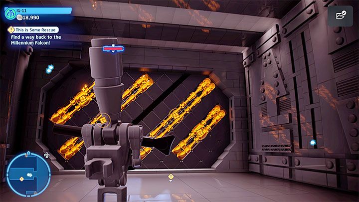 Musicie znaleźć ukryte pomieszczenie w Gwieździe Śmierci - LEGO Skywalker Saga: Też mi ratunek (This is Some Rescue) - solucja, opis przejścia - LEGO Skywalker Saga - poradnik do gry