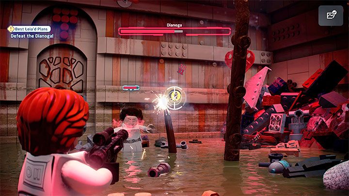 Dianoga nie jest trudnym bossem, przy czym starcie z tym potworem ma dwa unikalna założenia - LEGO Skywalker Saga: Dianoga - boss, jak pokonać? - LEGO Skywalker Saga - poradnik do gry