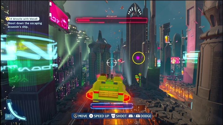 Aby zdobyć następną część minizestawu musicie zniszczyć trzy świecące się elementy - LEGO Skywalker Saga: Atak klonów - lista znajdziek i nagrody - LEGO Skywalker Saga - poradnik do gry