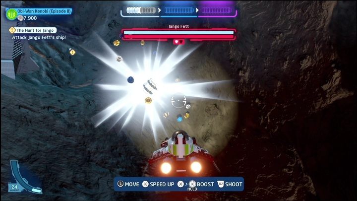 Kolejną części minizestawu znajdziecie w asteroidzie, po jej prawej stronie - LEGO Skywalker Saga: Atak klonów - lista znajdziek i nagrody - LEGO Skywalker Saga - poradnik do gry