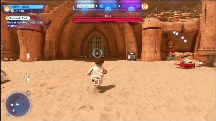 Do odblokowania drugiej części zestawu potrzebujecie droida astromechanicznego - LEGO Skywalker Saga: Atak klonów - lista znajdziek i nagrody - LEGO Skywalker Saga - poradnik do gry