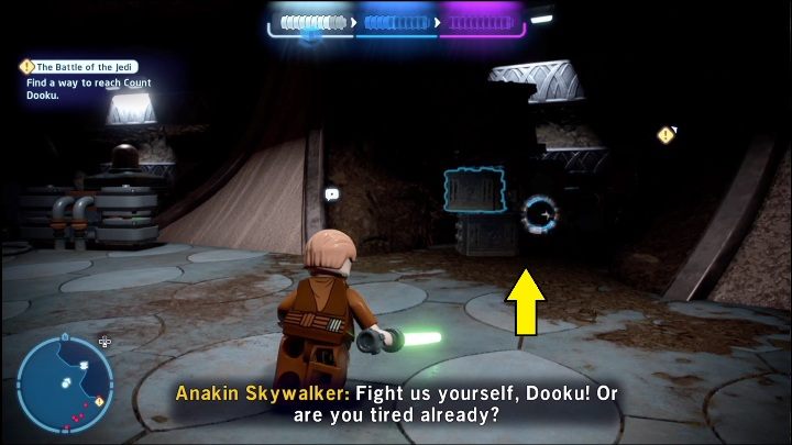 Podczas walki możecie trafić na część do minizestawu - LEGO Skywalker Saga: Atak klonów - lista znajdziek i nagrody - LEGO Skywalker Saga - poradnik do gry