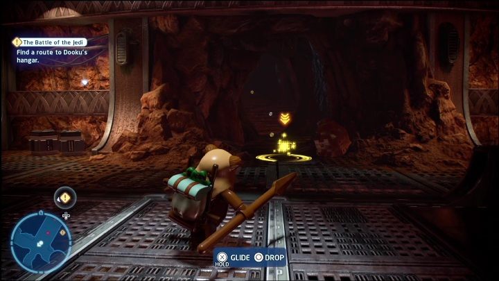 W celu zdobycia kolejnej znajdźki przejdźcie przez ciemny tunel - LEGO Skywalker Saga: Atak klonów - lista znajdziek i nagrody - LEGO Skywalker Saga - poradnik do gry