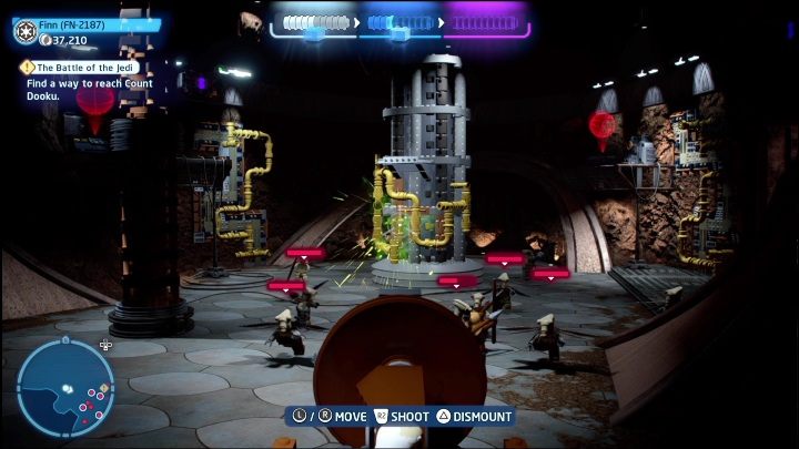 Ostatnią część minizestawu znajdziecie w trakcie walki, gdy Count Dooku ucieknie - LEGO Skywalker Saga: Atak klonów - lista znajdziek i nagrody - LEGO Skywalker Saga - poradnik do gry