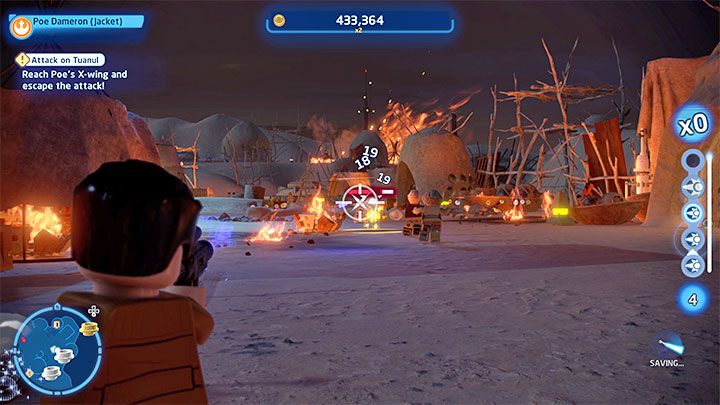 Siódmą część kampanii gry rozpoczniecie od wzięcia udziału w bitwie po ataku Najwyższego Porządku (First Order) - LEGO Skywalker Saga: Najwyższy początek (First Order of Business) - solucja, opis przejścia - LEGO Skywalker Saga - poradnik do gry