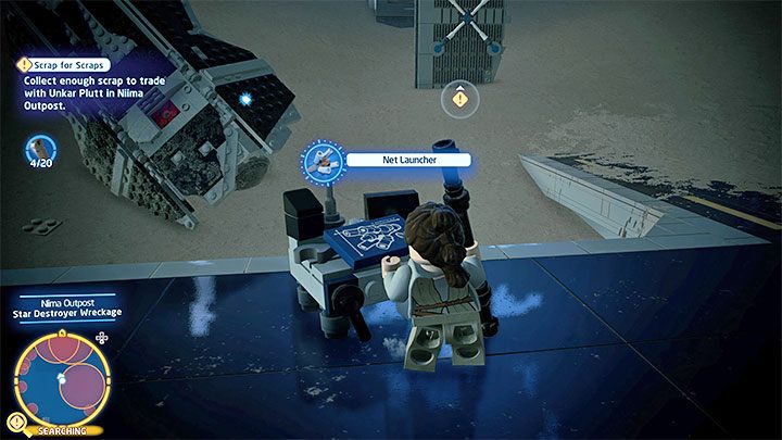 Niestety dotarcie do niektórych przedmiotów wymaga dysponowania gadżetami - LEGO Skywalker Saga: Nisko latający złom (Low Flying Garbage) - solucja, opis przejścia - LEGO Skywalker Saga - poradnik do gry