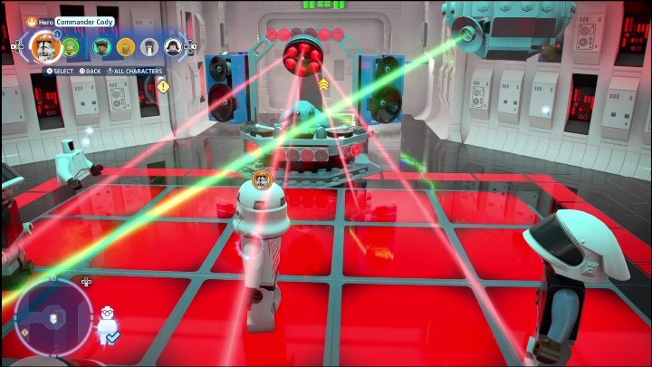 Idąc dalej możecie trafić do pokoju, w którym toczy się mała impreza - LEGO Skywalker Saga: Nowa nadzieja - lista znajdziek i nagrody - LEGO Skywalker Saga - poradnik do gry